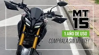 😎 Comprala sin mente! Yamaha MT-15 | Rese&ntilde;a 1 a&ntilde;o de uso 😎 | Me encanto! | Jeik`s Garage