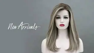 Ashton | Ash Blonde Balayage Remy Human Hair Mono Top Wig | Lace Front