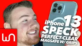 Speck Presidio Clear Grip w/ MagSafe For iPhone 13 Pro Max Unboxing!