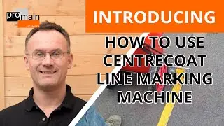 How to Use Centrecoat Line Marking Machine