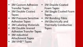 3M Select Converter of Adhesives, Films, & Other Specialty Materials