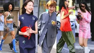 Everyday Cool: Trendy Looks from Shanghai Streets | Shanghai Fashion | 上海街拍 | 每日穿搭灵感
