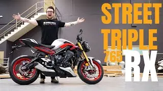 2026 Triumph Street Triple 765 RX I FIRST LOOK I BIKEBIZ