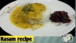 Easy side dish racipe👌/how to make testy 5minutes Rasam😱😱