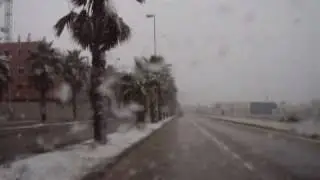 Nieve en Don Benito.mpg