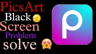Picsart Screen Recorder Problem Solve|| picsArt screen recorder black screen••••