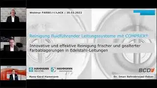 Nettoyage des canalisations et pompes dans l'industrie de la peinture: Webinaire avec BCD Chemie |FR