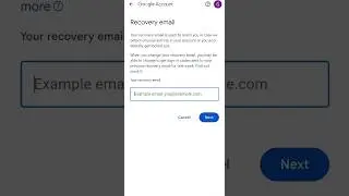 Recovery email kaise kare add | recovery email kya hai | how to set recovery email #technicalbhavik