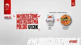 MUKS Poznań - MUKS Supravis Bydgoszcz (1/4 MMP U13K)