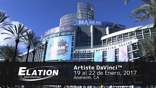 Elation Professional en Espa&ntilde;ol - Artiste DaVinci (NAMM 2017)