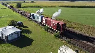 Vsm 2412 2459 wegtrekken met geluid beekbergen 
