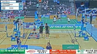 남복 30 B 예선 3조| (WCBF 中山) LIANG FENG/ZHU JUNWEI vs (중산클럽) 박수근/한병찬[2025 Goyang Yonex International Ba
