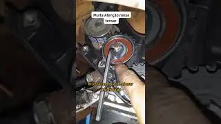 Aten&ccedil;&atilde;o muito cuidado com o tensor da correia dentada