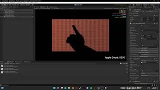 Bad Apple On Apples In UNITY