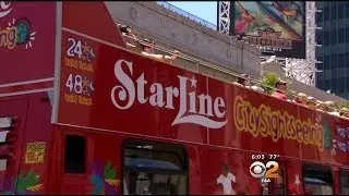 Exclusive: Boy Atop Double-Decker Starline Bus Slams Into Concrete Overpass On 405 Freeway