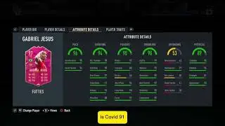 FUTTIES Gabriel Jesus player review - fut23