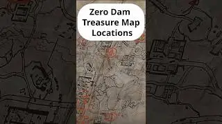 Zero Dam ALL Treasure Map Locations #deltaforce #deltaforcegame #gaming #fyp #deltaforcecreator
