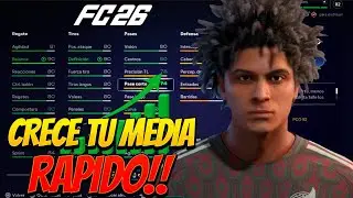 FC 26 - As&iacute; subes la media r&aacute;pido en modo carrera jugador sin trucos