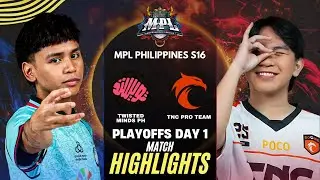 [HIGHLIGHTS] TWISTED MINDS PH vs TNC MPL PH S16 PLAYOFFS | TWIS vs TNC