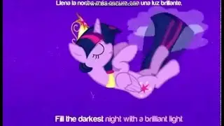 MLP:FiM Shooting Star [Animation] - Lyrics on screen