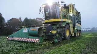 Spinat Ernte mit Ploeger MKC - 8!