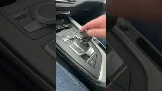 Управление селектором КПП на Ауди A4 Allroad.￼