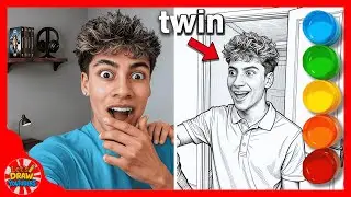 Royalty Family: I Found my Long Lost Twin Brother | Drawing & Coloring