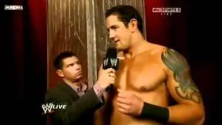 wwe raw 01/24/2011 - wade barrett interview