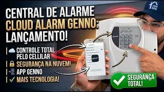 Central de Alarme Cloud Alarm Genno lan&ccedil;amento