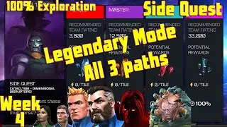 MCOC Cataclysm Dimensional Disruptors! - Legendary Full Exploration - Side Quest Week 4