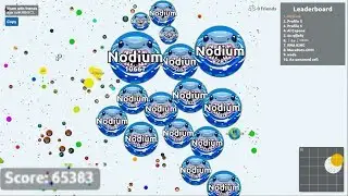 Agar.io | Party Mode Highlights | 65k Gameplay