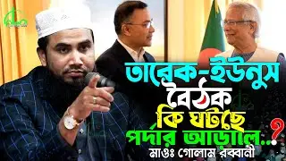 নির্বাচনের ঠিক আগেই কেন ড. ইউনূস ও তারেক রহমানের বৈঠক ! তবে কি ভোটের হাওয়া বদলাচ্ছে ? Golam Rabbani