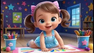 Magic Crayon Color Draw | Fun Nursery Rhyme for Kids | Baby Learning Song