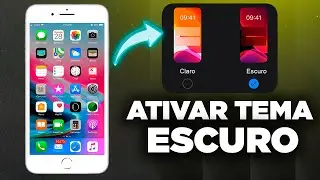 Como Ativar Tema Escuro no iPhone 8 Plus (F&aacute;cil e R&aacute;pido)