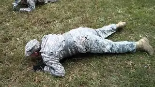 The new army low crawl!