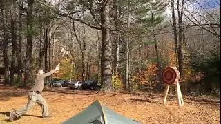 Axe Throwing at Heartwood
