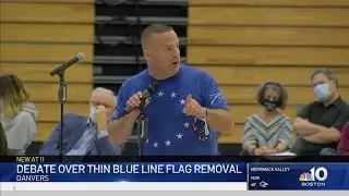 Debate Over Removal of &lsquo;Thin Blue Line' Flag on Danvers, Mass. Fire Trucks