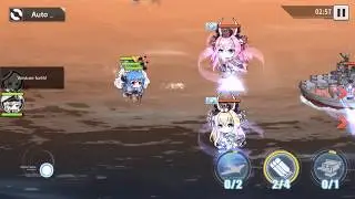 Azur Lane : Visitors Dyed In Red Event - C3 (Boss node)