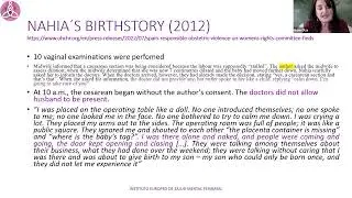 CA18211 Devotion Discussions presents 'Nahia: A case of obstetric violence?'