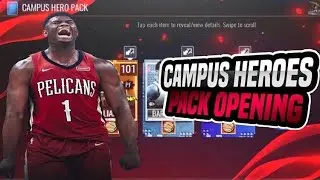 CAMPUS HERO PACK OPENING IN NBALM 20!!