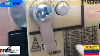 corigiendo problema de iluminaci&Oacute;n en tv samsung de altagama UN65F8000 SE PROTEGE SE REINICIA SOLO