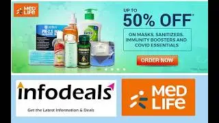 Medlife Coupon Codes, Offers on Immunity Boosters, Masks, Sanitizers, Covid Essentials
