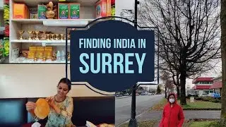 🇨🇦FINDING INDIA IN SURREY|  EXPLORING NEIGHBOURHOOD | GROCERY SHOPPING |FALL COLORS | VANCOUVER LIFE