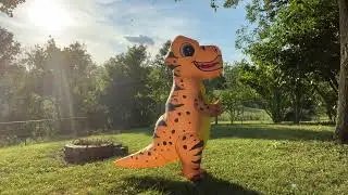 Review of RHYTHMARTS Original Design Inflatable Dinosaur Costume Adult T-rex Costumes Halloween