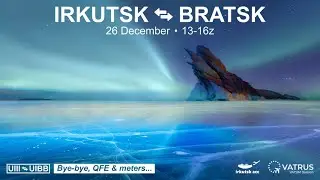 Bye Bye QFE and METERS! | Иркутск Круг. Irkutsk Radar. | ATC VATSIM