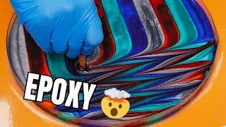 A hypnotic resin clock &ndash; an effect you&rsquo;ll never forget!