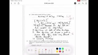 Level 3 Aqueous (L3 Chemistry) 2022