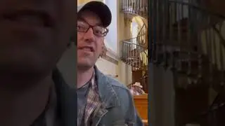 The Miraculous staircase at Loretto Chapel in Santa Fe