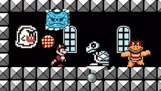 Super Mario Bros 3 (NES) &ndash; All Fortresses