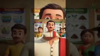 FARMER SUCCES STORY || CARTOON STORY || From Struggles to Success Inspiring Farmer || #short #viral